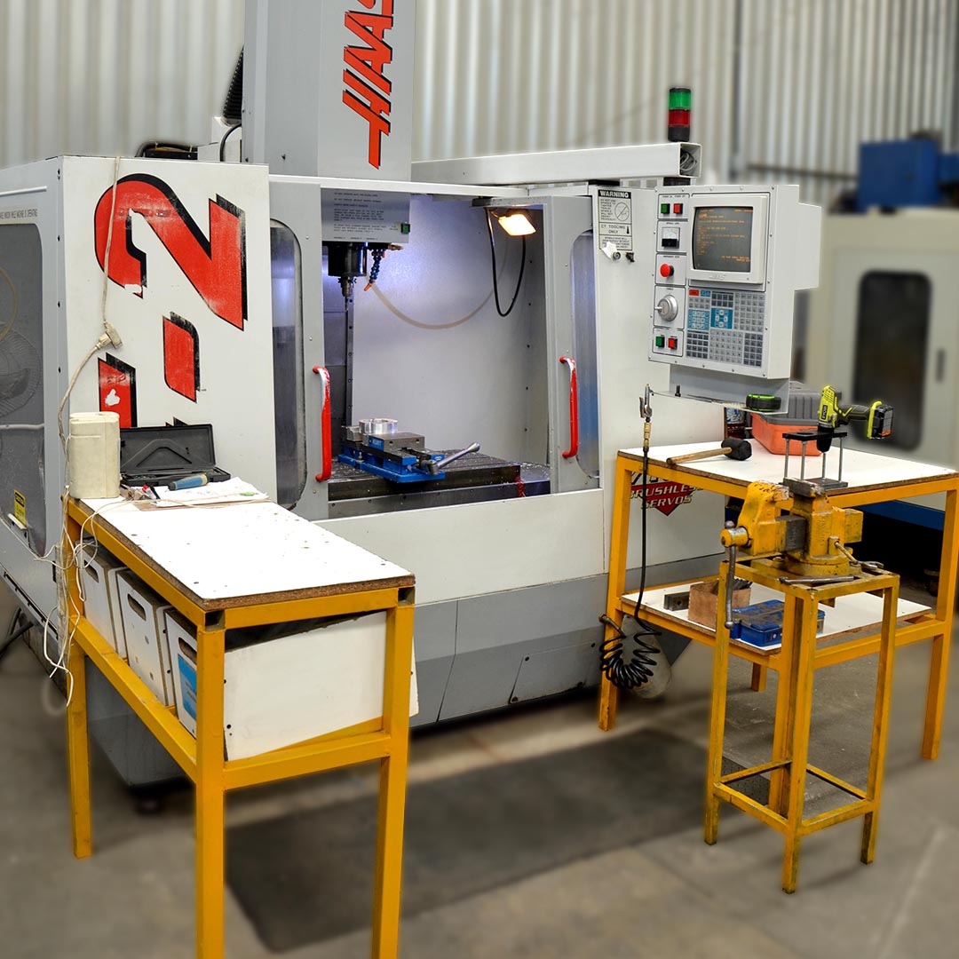 Vertical Mill: Haas VF2 Machining Centers